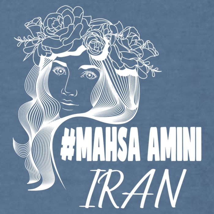 Womens Mahsa Amini Iran #MAHSAAMINI, Iran, #Mahsa_amini Garment-Dyed Sweatshirt