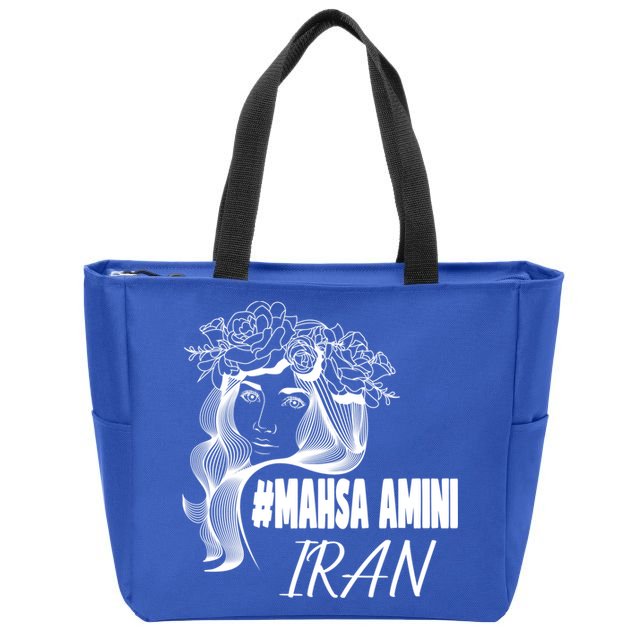 Womens Mahsa Amini Iran #MAHSAAMINI, Iran, #Mahsa_amini Zip Tote Bag