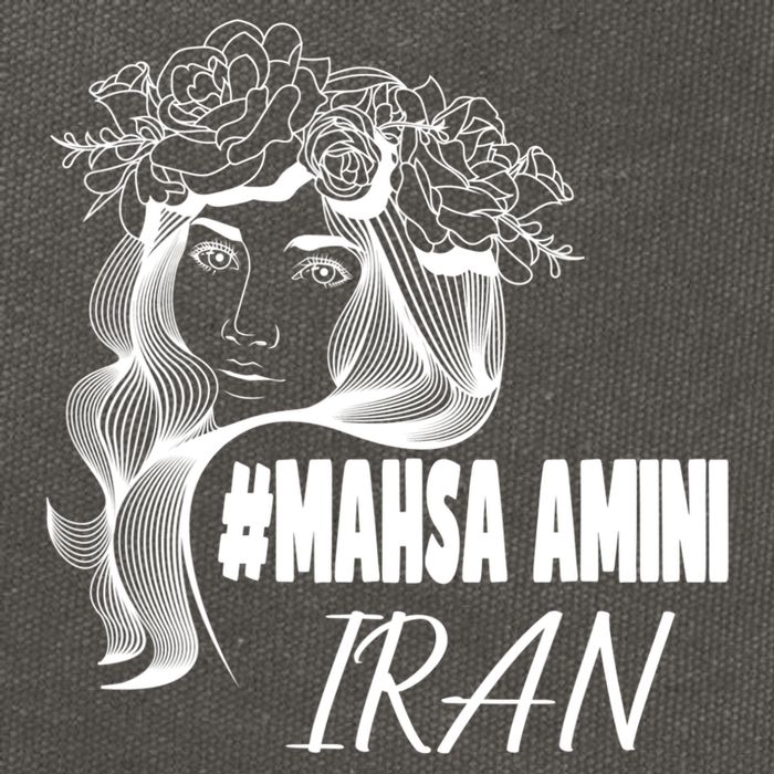 Womens Mahsa Amini Iran #MAHSAAMINI, Iran, #Mahsa_amini Cotton Canvas Backpack