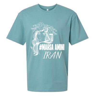 Womens Mahsa Amini Iran #MAHSAAMINI, Iran, #Mahsa_amini Sueded Cloud Jersey T-Shirt