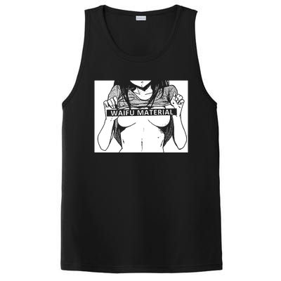 Waifu Material Anime Hentai Otaku PosiCharge Competitor Tank