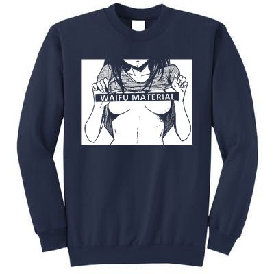 Waifu Material Anime Hentai Otaku Sweatshirt