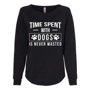 Worlds Most Awesome Dog Trainer Gift Womens California Wash Sweatshirt