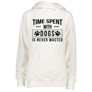 Worlds Most Awesome Dog Trainer Gift Womens Funnel Neck Pullover Hood