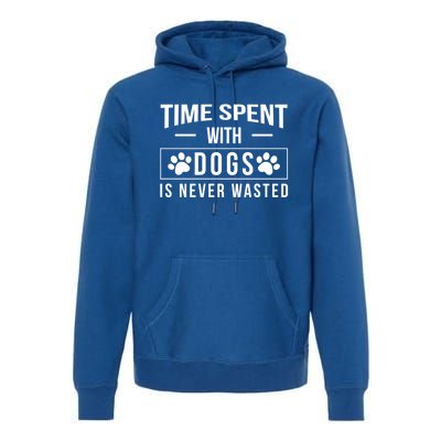 Worlds Most Awesome Dog Trainer Gift Premium Hoodie