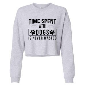 Worlds Most Awesome Dog Trainer Gift Cropped Pullover Crew