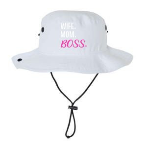 Wife Mom Boss Mother Great Gift Legacy Cool Fit Booney Bucket Hat