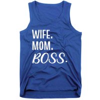 Wife Mom Boss Mother Gift Tank Top