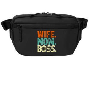 Wife Mom Boss Mother's Day Gift Crossbody Pack