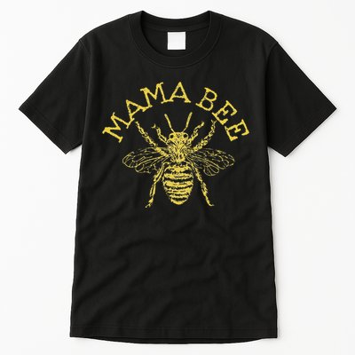 Womens Mama Bee Cute Funny Beekeeper Mother's Day Bee Lover Gift Tall T-Shirt