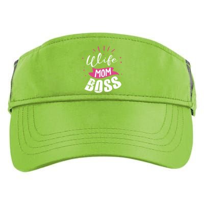 Wife Mom Boss Wife Mum Chef Meaningful Gift Adult Drive Performance Visor