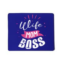 Wife Mom Boss Wife Mum Chef Meaningful Gift Mousepad