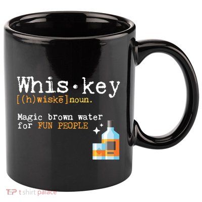 Whiskey Magic Brown Water For Fun People Gift Ing Ers Funny Gift 11oz C Handle Ceramic Mug