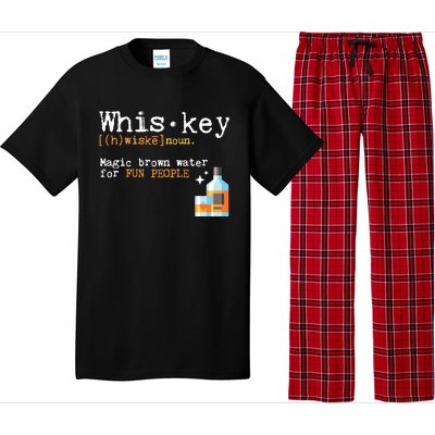 Whiskey Magic Brown Water For Fun People Gift Ing Ers Funny Gift Pajama Set