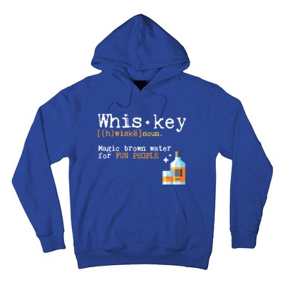 Whiskey Magic Brown Water For Fun People Gift Ing Ers Funny Gift Hoodie