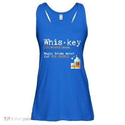 Whiskey Magic Brown Water For Fun People Gift Ing Ers Funny Gift Ladies Essential Flowy Tank