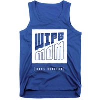 Wife Mom Boss Realtor Female Career Agents Gift Tank Top