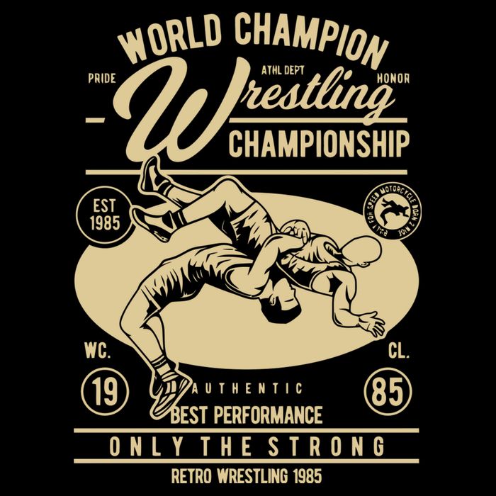 Wrestling Men Boy Wrestle Retro Wrestler Funny Wrestling City Backpack