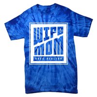 Wife Mom Boss Realtor Female Career Agents Gift Tie-Dye T-Shirt