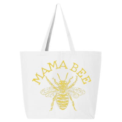 Womens Mama Bee Cute Funny Beekeeper Mother's Day Bee Lover Gift 25L Jumbo Tote