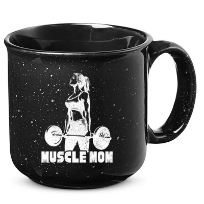 Workout Mom Bodybuilding Moms Working Out Funny Gift 15oz Campfire Ceramic Mug