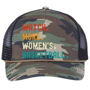 Watch More Basketball Retro Rope Trucker Hat Cap