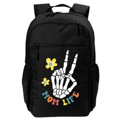 Weird Moms Build Character Groovy Mama Mothers Day Daily Commute Backpack