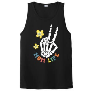 Weird Moms Build Character Groovy Mama Mothers Day PosiCharge Competitor Tank