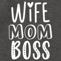 Wife Mom Boss Cute Gift Vector Backpack
