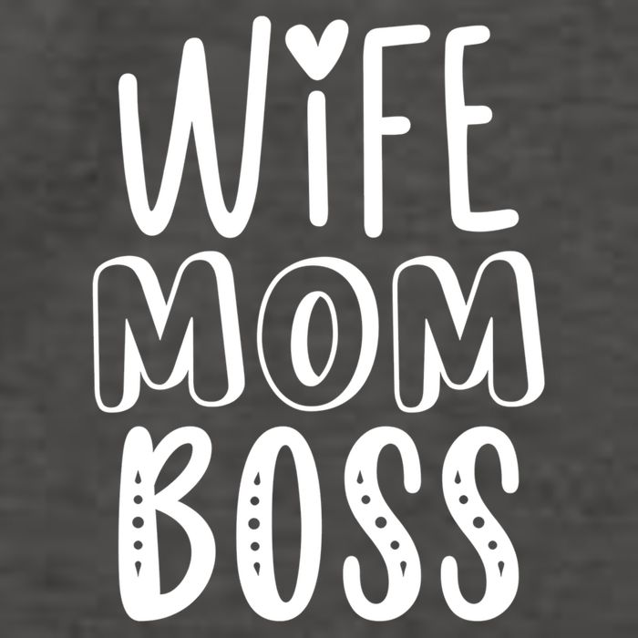 Wife Mom Boss Cute Gift Vector Backpack