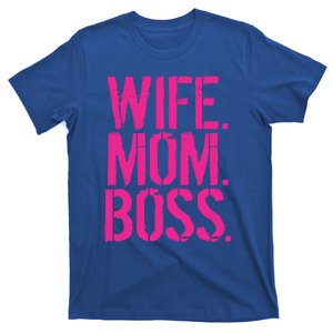 Wife Mom Boss Gift T-Shirt