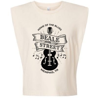 Womens Memphis Beale Street Tennessee Blues VNeck Garment-Dyed Women's Muscle Tee