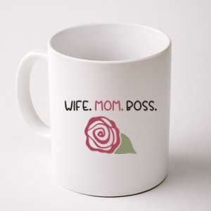 Wife Mom Boss Gift Coffee Mug