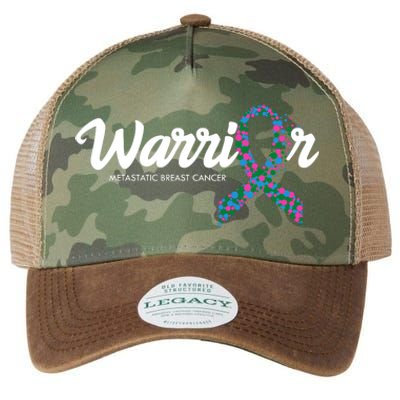 Warrior Metastatic Breast Cancer Awareness Legacy Tie Dye Trucker Hat