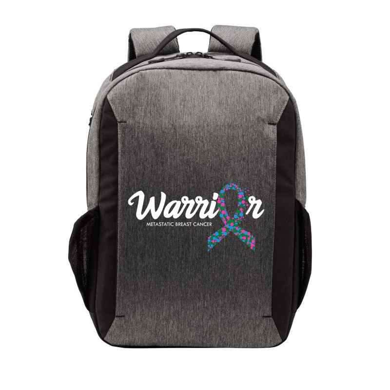 Warrior Metastatic Breast Cancer Awareness Vector Backpack