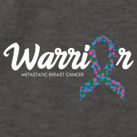 Warrior Metastatic Breast Cancer Awareness Vector Backpack