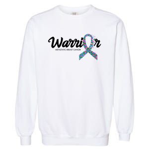 Warrior Metastatic Breast Cancer Awareness Garment-Dyed Sweatshirt