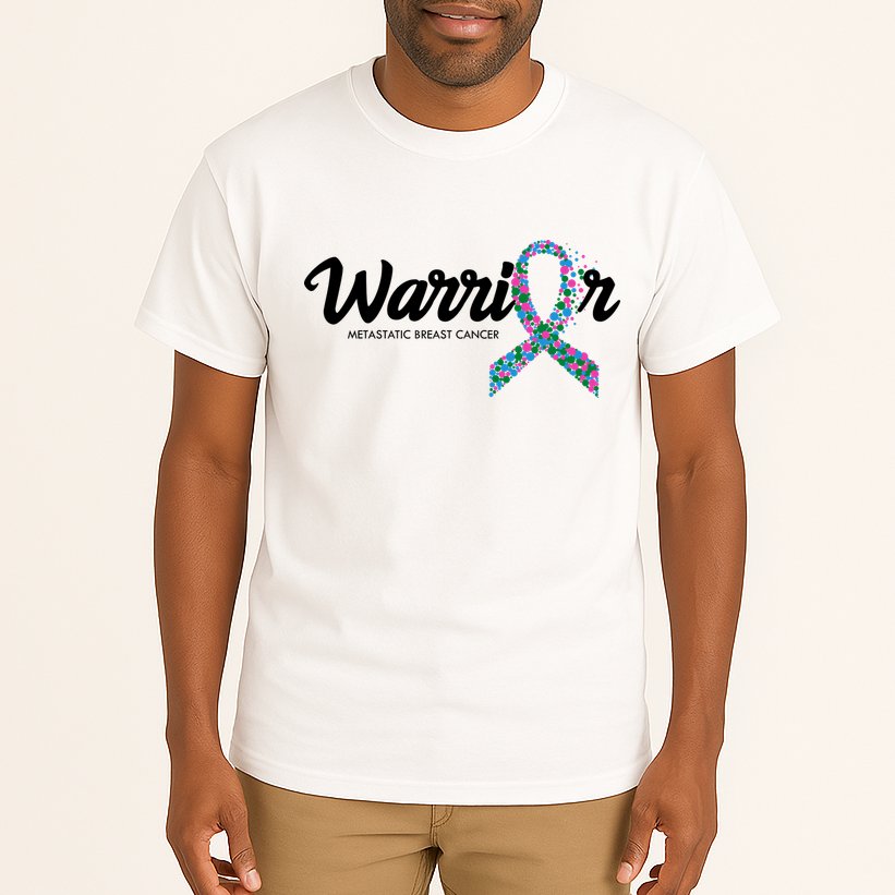 Warrior Metastatic Breast Cancer Awareness Tall T-Shirt