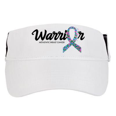 Warrior Metastatic Breast Cancer Awareness Adult Drive Performance Visor