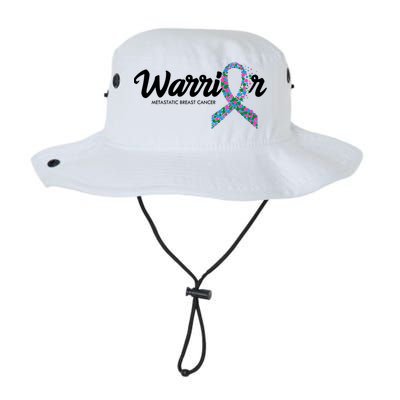 Warrior Metastatic Breast Cancer Awareness Legacy Cool Fit Booney Bucket Hat