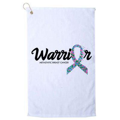Warrior Metastatic Breast Cancer Awareness Golf Towel