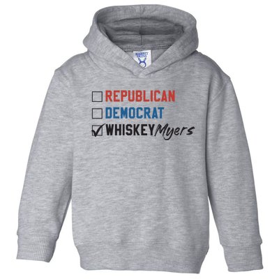 Whiskey Myers Ballot 2024 Toddler Hoodie