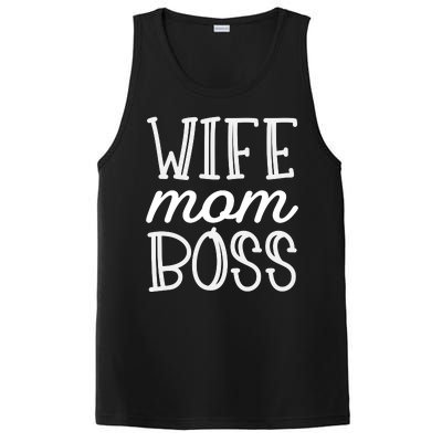 Wife Mom Boss PosiCharge Competitor Tank