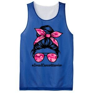 Wo Messy Bun Sunglasses Camo Pink Breast Cancer Warrior Great Gift Mesh Reversible Basketball Jersey Tank