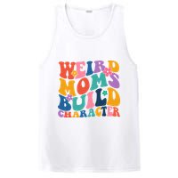 Weird Moms Build Character Funny Retro PosiCharge Competitor Tank