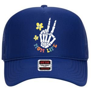 Weird Moms Build Character High Crown Mesh Back Trucker Hat