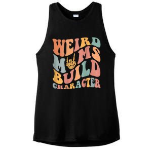 Weird Moms Build Character Ladies PosiCharge Tri-Blend Wicking Tank