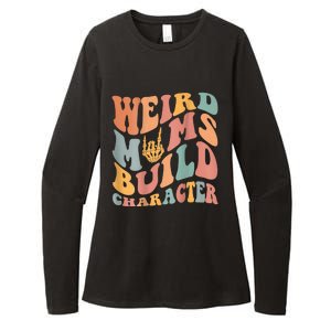 Weird Moms Build Character Womens CVC Long Sleeve Shirt