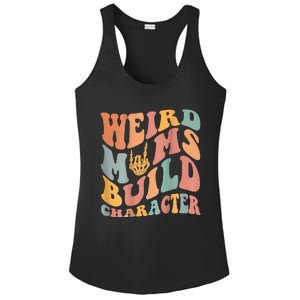 Weird Moms Build Character Ladies PosiCharge Competitor Racerback Tank