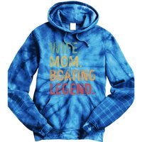 Wife Mom Boating Legend Gift Tie Dye Hoodie